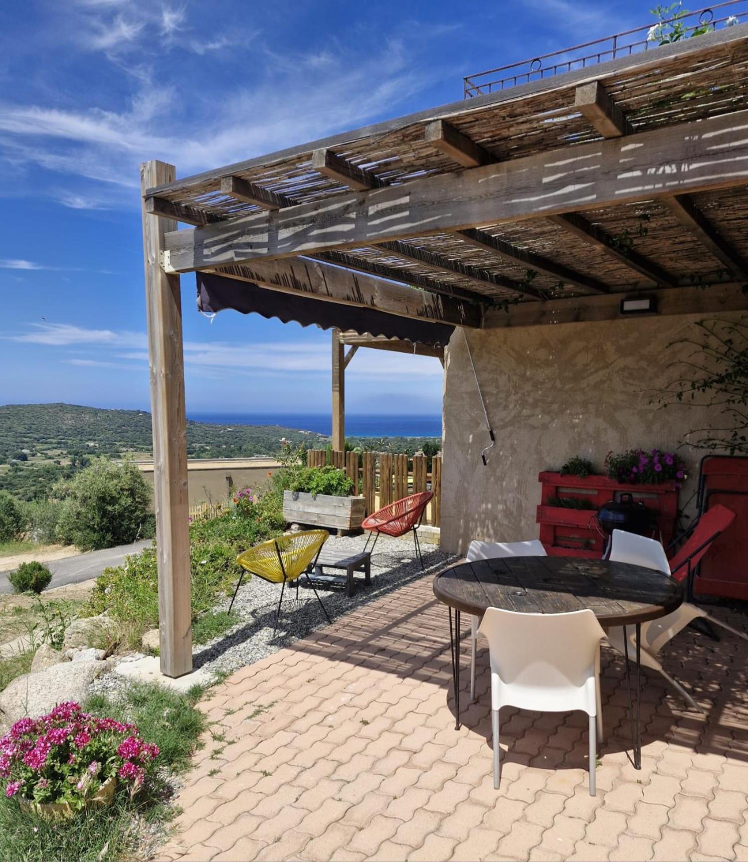 Charmant Petit Logement A 3 Kms De La Plage Belgodere  Bagian luar foto