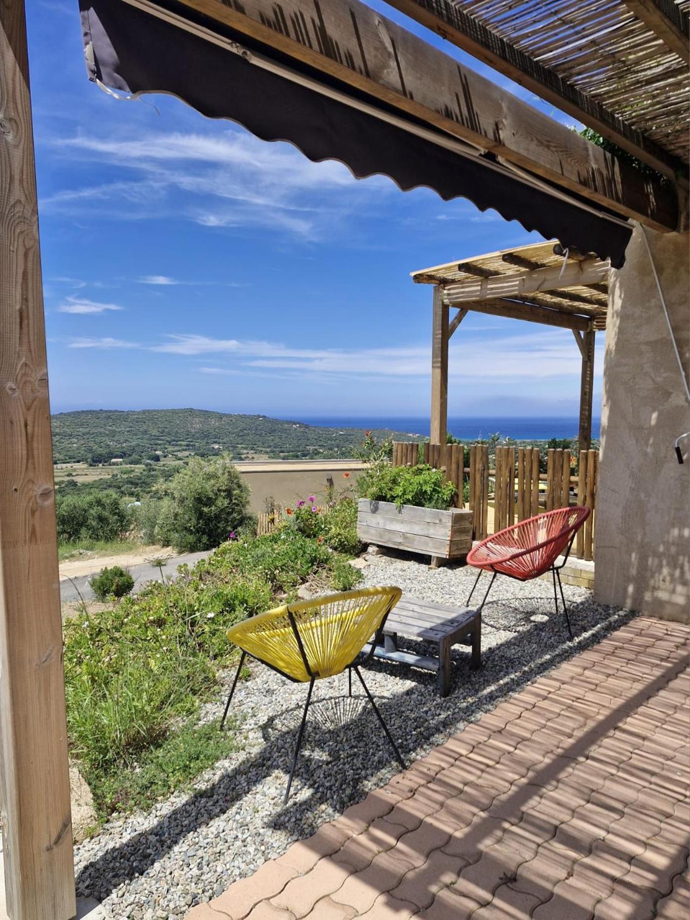 Charmant Petit Logement A 3 Kms De La Plage Belgodere  Bagian luar foto