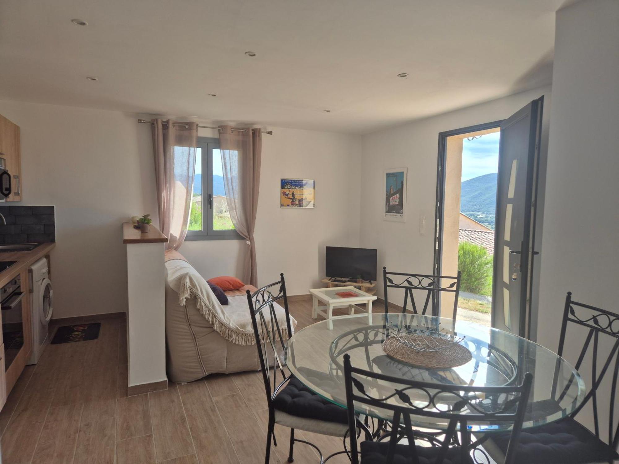 Charmant Petit Logement A 3 Kms De La Plage Belgodere  Bagian luar foto